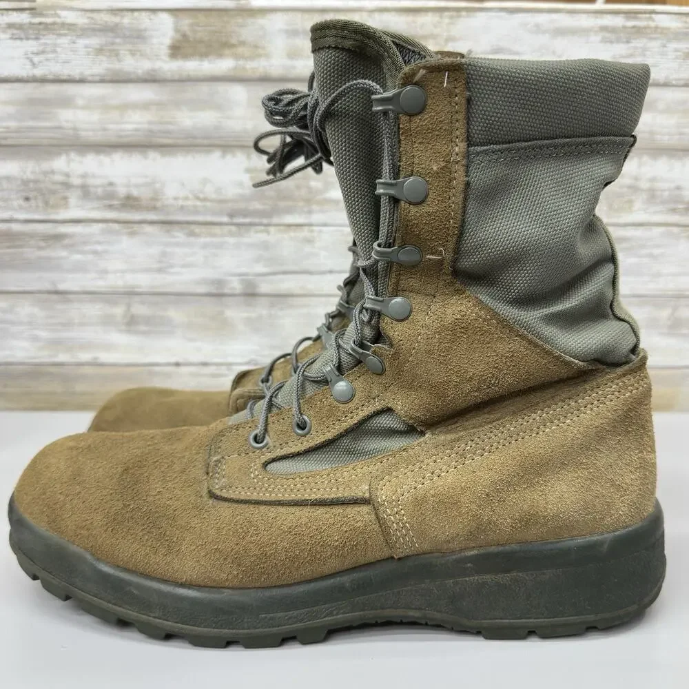 Belleville AFTW Mens GORE-TEX Military Combat Boots 16-D-1023 Green Size 12 R